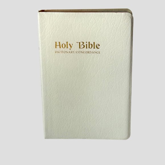 Holy Bible King James Version Red Letter Edition Collins World w/ Concordance - Picture 1 of 15